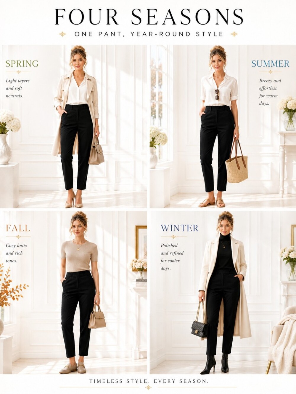 NWT Hilary Radley Pull On Black Ankle Pants Faux Fly XXL - Picture 4 of 11
